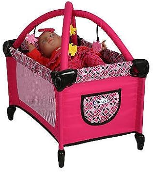 doll pack n play set