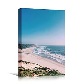 signwin Canvas Wall Art Seashore View Beach Beach...