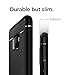Spigen Rugged Armor HTC U Ultra Case with Resilient Shock Absorption and Carbon Fiber Design for HTC U Ultra - Black
