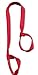 Clever Yoga Mat Strap Sling Made with The Best, Durable Cotton - Comes with Our Special Namaste (Red)