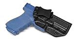 Concealment Express IWB KYDEX Holster: fits Glock 20 21 (CF BLK, RH) - Inside Waistband Concealed Carry - Adj. Cant/Retention - US Made