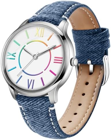 Analog Watch Large Numerals Easy Reading Silicone Strap Water Resistant 100ft Amazon.com: NYMICL Easy Read Women main image 3