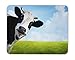 Funny cow on a green summer meadow Mouse Pad mouse mouse pad Mouse Pad Pad Office Mouse Pad Gaming Mouse Pad Mat Mouse Pad mousepad Dimension: 9.5