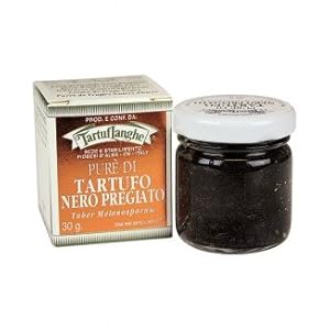 Tartuflanghe – KOSTBARE ZWARTE TRUFFEL PUREE 98% (Tuber melanosporum) 30g