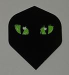 US Darts - 5 sets (15 flights) CATS EYES, BLACK CAT Standard Dart Flights