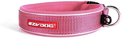 EZYDOG Classic Neo Dog Collar, Pink, Small (34-38cm)