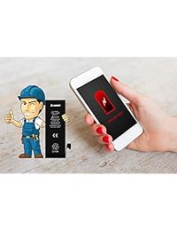 AIWOIT Batería de repuesto para iPhone 5, 5S, 5C, SE, capacidad completa con kit de reparación, tiras adhesivas e instrucciones (idioma español no garantizado)