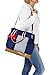 COCOCKA 10 Pocket Premium Designer Diaper Bag Perfect Gift for New Moms with Boys or Girls Baby’s Organiser Weekender Baby Bag Tote Style Nappy Bag Fashion Maternity Bag W/Changing Mat