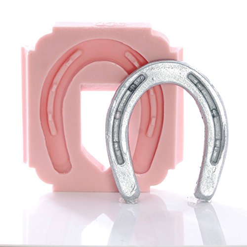 Horse Shoe Silicone Mold Chocolate, Fondant, Candy, Soap, Resin, Clay, Wax Flexible and Easy to Use