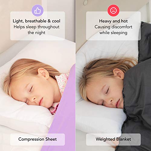 Sensory Compression Blanket Lycra Bed Sheet for Kids & Adults Deep