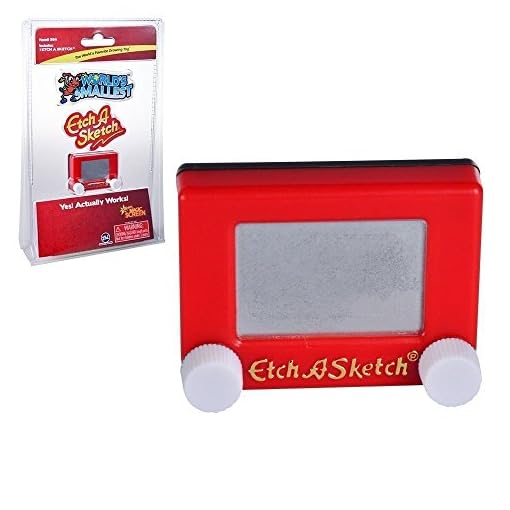 Etch A Sketch Miniature Edition- Pocket Sized Classic Sketching Pad that Really Works!