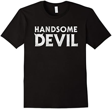 Mens Handsome Devil T-Shirt 2XL Black