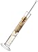Graduated Cylinder Set - 4 Measuring Cylinder - 5ml, 10ml, 50ml, 100ml - Premium Borosilicate Glass - Contains 2 Cleaning Brushes + 3 x 1ml Glass Pipettes