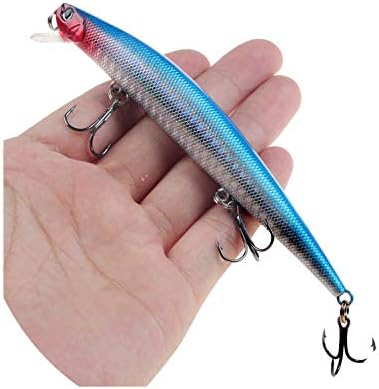 Fishing Lures 12.5cm/12.4g Minnow 6 Color Select Hard Bait Crankbait Wobbler Tackle