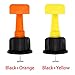 50Pcs Tile Positioning Leveler T Shape Tile Leveling Spacers Wedges Tile Flooring Wall Leveling Locator System,T-lock-Pliers-Tool-Tile-Leveling-System for Builing Walls & Floors