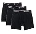 Champion Men's 3-Pack Smart Temp Boxer Brief, Black, X-Large
