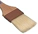SPARTA 4037400 Boarhair Wide Brush, Flat Brush with Handle Hole, 8.25