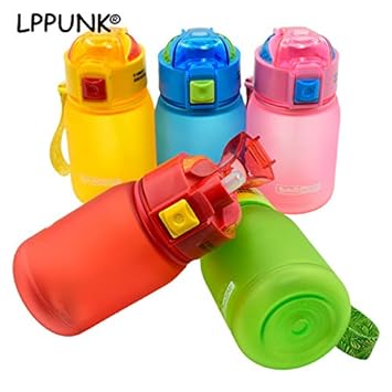 Fiesta Bpa Free 260 ml Kinder Creativo Kunststoff Mio Tragbar Wasser Studner Wasserkocher Bambino Succo von Frutta Typ Paglia