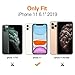 MoKo Compatible with iPhone 11 Case, Clear Reinforced Corners TPU Bumper + Anti-Scratch Transparent Hard Panel Cover Fit iPhone 11 6.1 inch 2019 - Crystal Clear