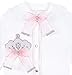 Lilax Baby Girl Jewels Crown Layette 3 Piece Gift Set