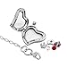 Q&Locket RN Nurse Hat Floating Charms Womens Glass Living Memory Locket Pendant Necklace