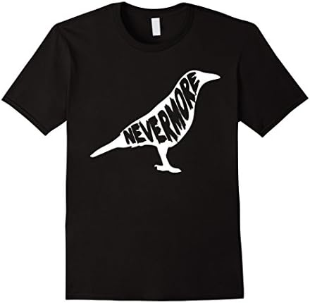 Men's Nevermore Poe Raven Shirt 2XL Black