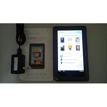 Amazon Com Barnes Noble Bnrv200 8gb Nook Color Wifi Ereader 7