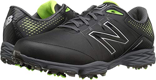 New Balance Men's nbg2004 Golf Shoe, Black/Green, 11.5 D US