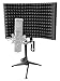 Rockville RockShield 1 Studio Microphone Isolation Shield w/Sound Dampening Foam
