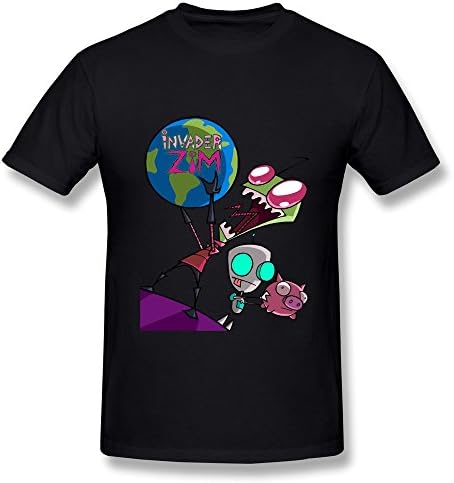 ZEKO Men's Tee Invader Zim Size XL Black