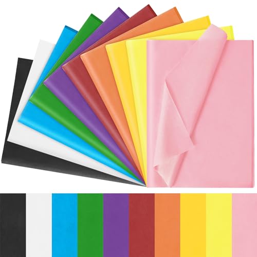 120 Sheets Colored Tissue Paper