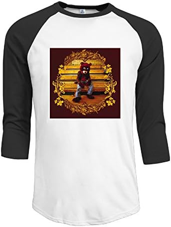 Men's The College Dropout Kanye West Baseball Tee Classical T Shirt Printing