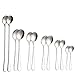 Coffee Spoon, YoJiSa Stainless Steel Americano Spoon Set of 12, Spoon Rest Set for Dessert, Tea, Ice Cream, Appetizer Stirring, Mixing Seasoning Flatware,Creative Utility Kitchen Spoons