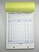 Large Sales Order Book Receipt Invoice Duplicate Carbonless Copy 50 Sets 5.5