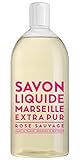 Compagnie de Provence Savon de Marseille Extra Pure Liquid Soap - Wild Rose - 33.8 fl oz Plastic Bottle Refill