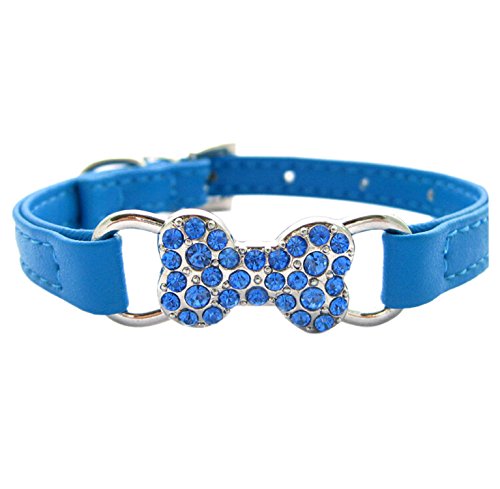 Easting Fancy Cute Bling Rhinestone Bow Tie