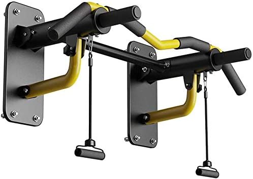 TZZ Wall Mounted Multifunctional Pull Up Bar Equipment Fitness Countless Pull-up Exercises Supports 8 Heavy-duty Dowels Mounting Home Gym Workout Strength Training For Fitness Aid Weight Loss/Body Scu