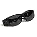 Pointed Designs Over Glasses Sunglasses - Polarized Fitover Sunglasses with 100% UV Protection Style 1 (Black)