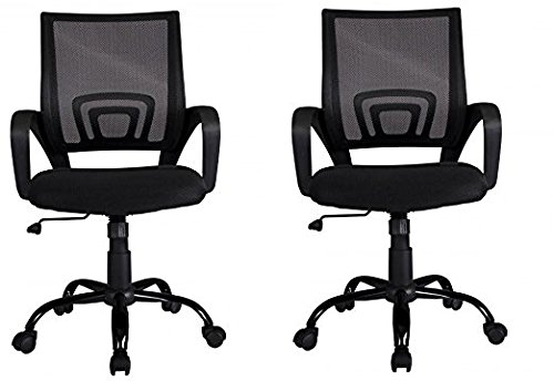 Mid Back Mesh Ergonomic Computer Desk Office Chair,2pack