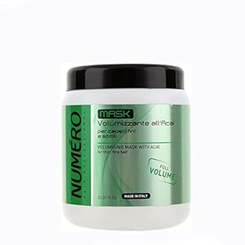 Amazon Com Brelil Numero Volumising Mask With Acai For Thin Fine