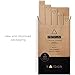 Karbon Charcoal Infused Bamboo Toothbrushes (5 Pack) W/Bamboo Toothpicks Soft Bristles Biodegradable BPA Free