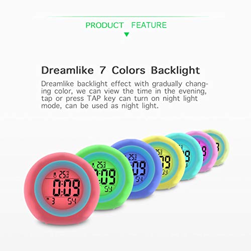 Outwit Alarm Clock, The 2021 Newest Kids Alarm Clock with Rechargeable