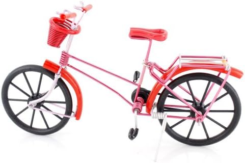 8" Long Red Handmade Wire Bicycle,bike Home Decor Display Model,free Shipping