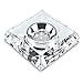 Santa Cruz 7 LED White Light Clear Lucite Square Stand Base for Crystal, Glass, Art - Runs on AC …