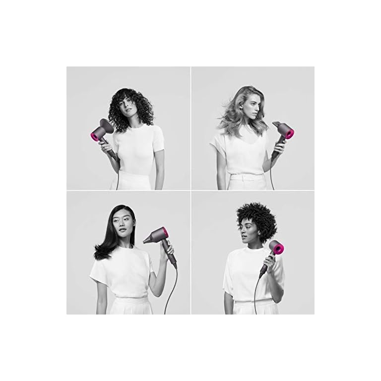 dyson hair dryer white