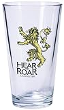Game of Thrones Pint Glass: Lannister