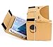 2016 Perman New for Google DIY Cardboard Quality 3D Glasses VR Virtual Reality Fit 4-6 Inch Screen Smartphones, iPhone, Google, Nexus 6, Samsung Mobile Phones
