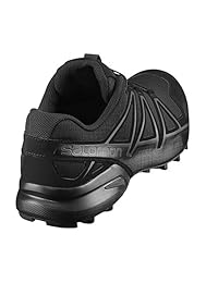 Salomon Speedcross 4 Wide Forces - Casco de ciclismo, color negro