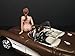 American Diorama September Bikini Calendar Girl Figurine for 1/18 Scale Models