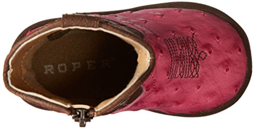 Roper Girls' Annabelle Western Boot, Pink, 3 M US Infant